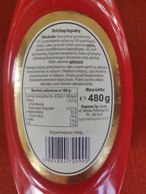 Dagoma Ketchup Kaszebsczi (480g)